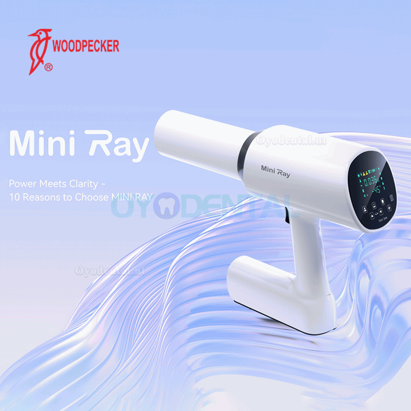Woodpecker Mini Ray draagbare tandheelkundige röntgeneenheid digitale beeldvormingsmachine